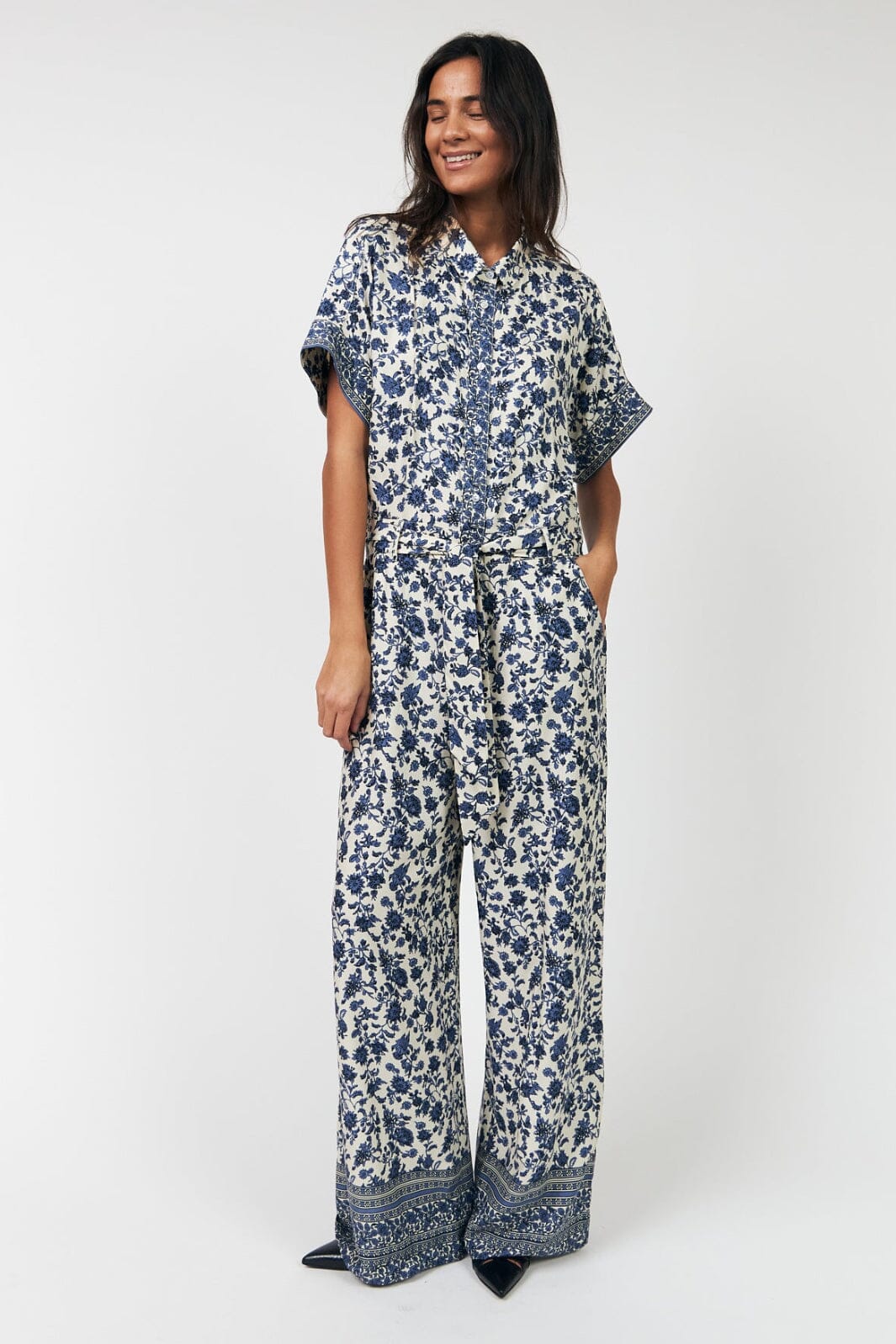 Lollys Laundry - Mathildell Jumpsuit Ss26105-4009 - 20 20 Blue Buksedragter 