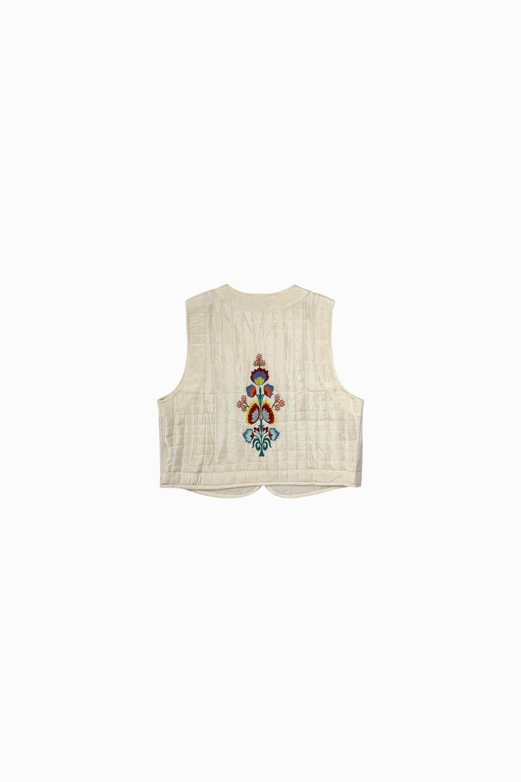 Lollys Laundry - Mistll Vest Sl26287-1035 - 02 Creme