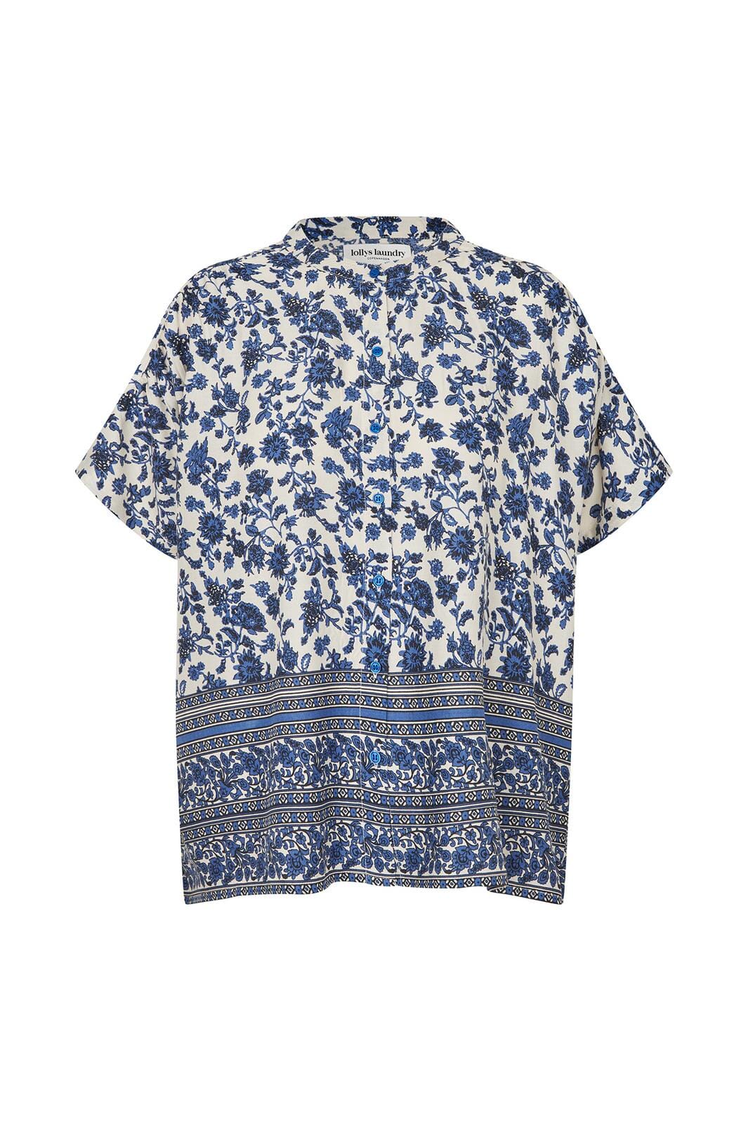 Lollys Laundry - Myall Shirt Ss26105-1004 - 20 Blue