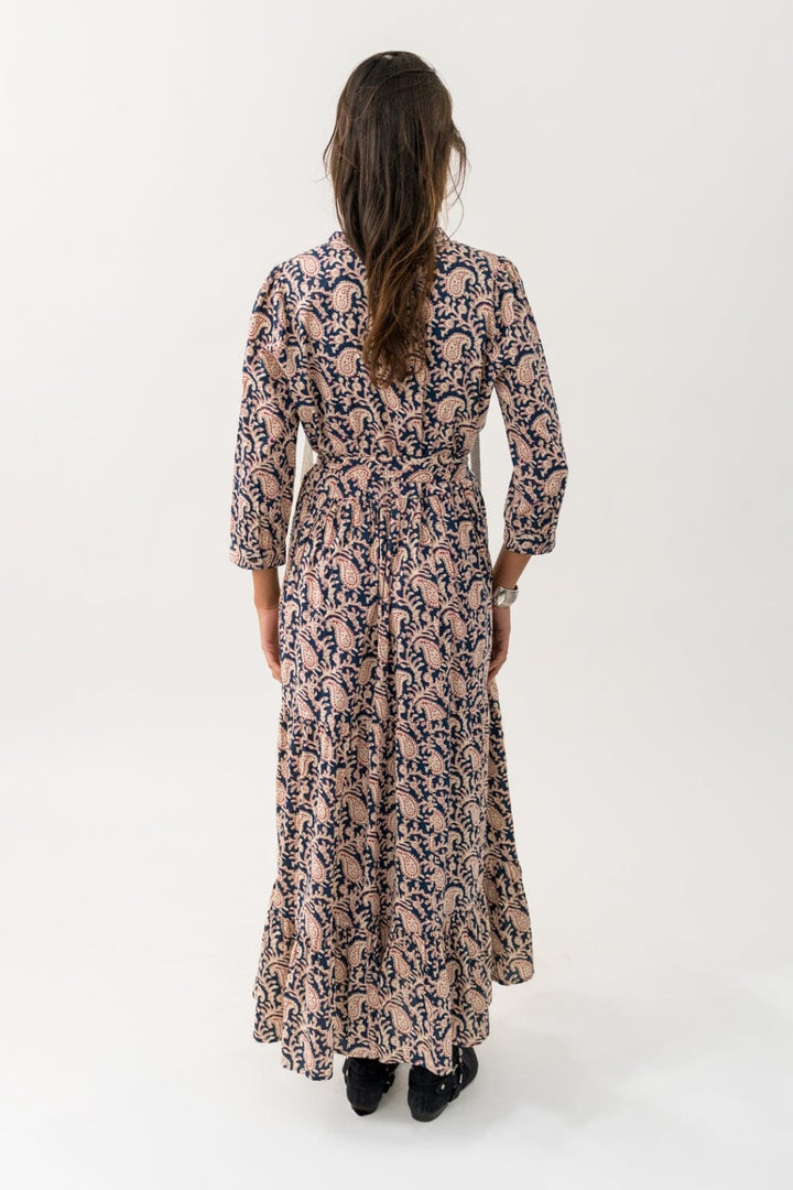 Lollys Laundry - Neell Maxi Dress 3/4 - 64 Graphic Print