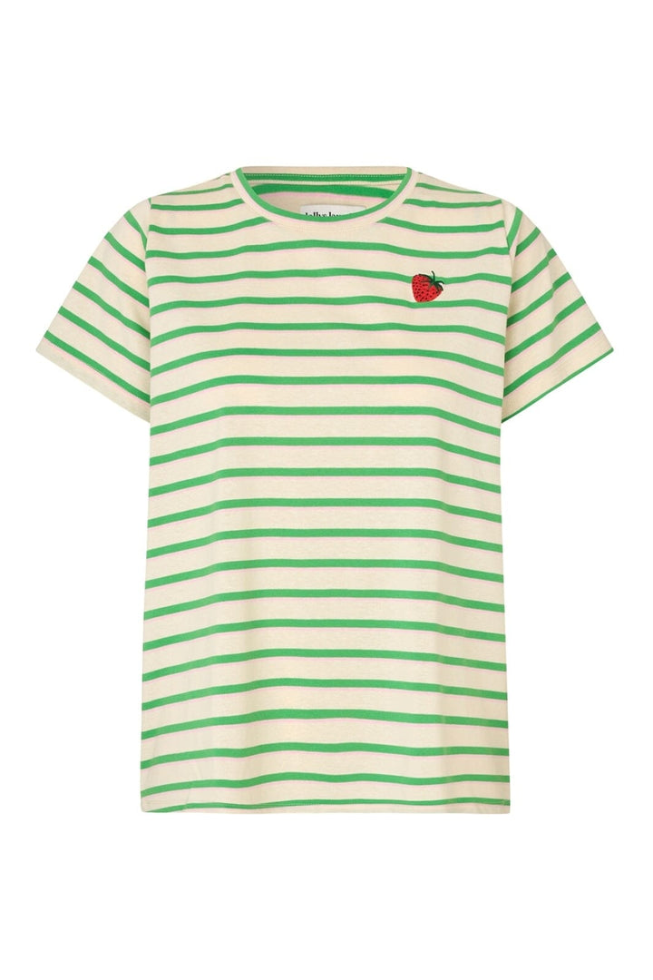Lollys Laundry - Romall Tee Ss 26126-1081 - 40 - Green
