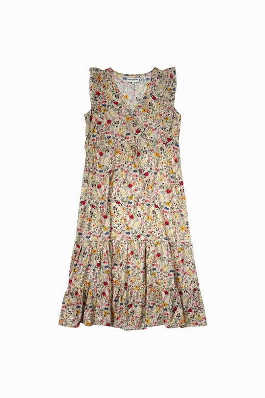 Lollys Laundry - Samoll Midi Dress Sl 26241-3006 - 74 - Flower Print