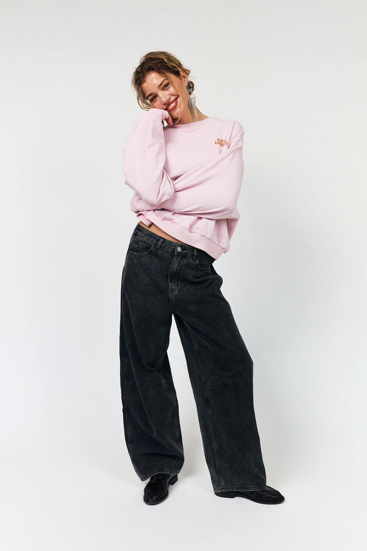 Lollys Laundry - Sydneyll Butterfly Sweatshirt Ls 26586-1039 -  84 Light Pink