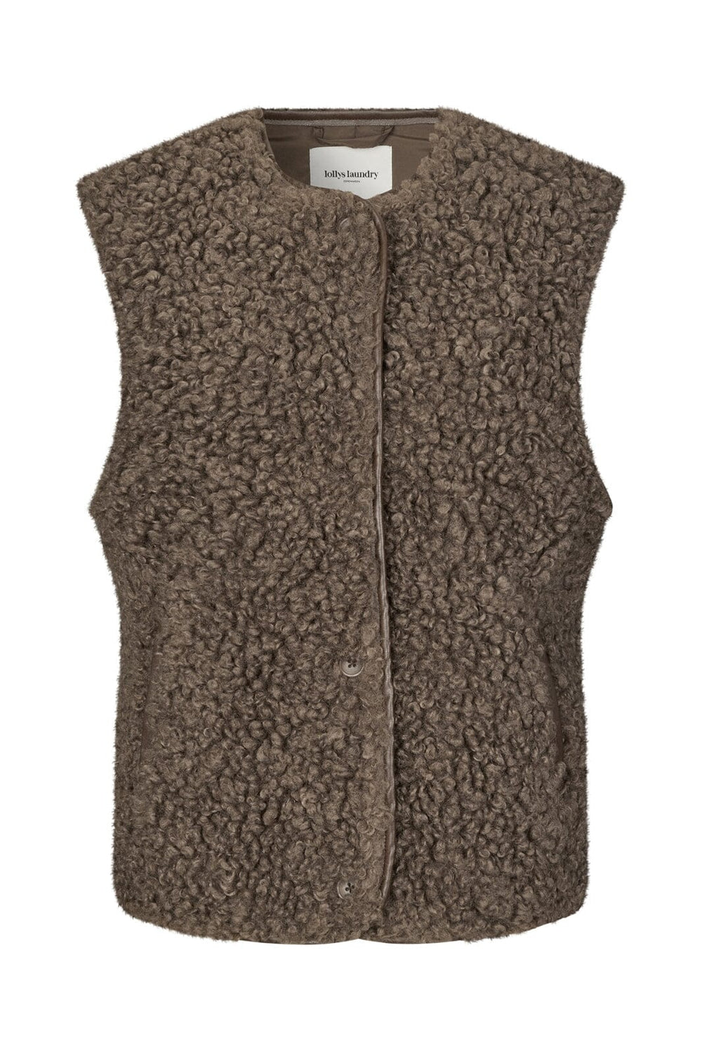 Lollys Laundry - Vadall Vest Sl25490-1066 - 87 Dark Mokka Veste 