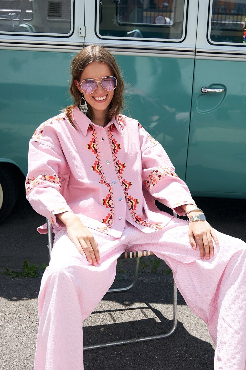 Lollys Laundry - Veidall Overshirt Ls26104-1003 - 51 Pink Bluser 