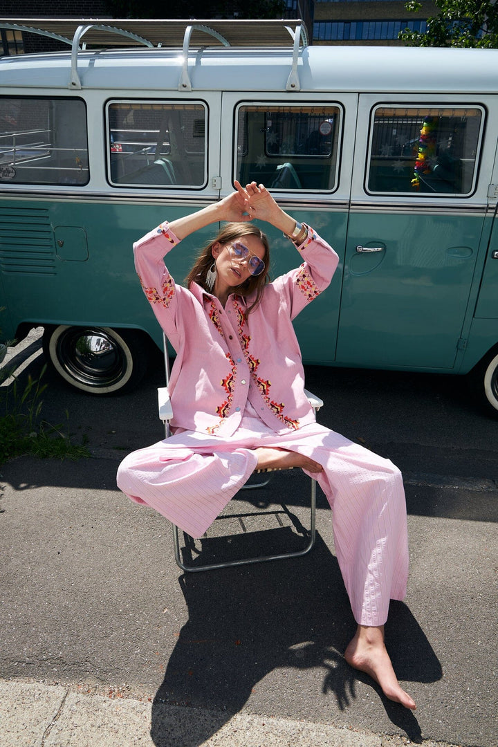 Lollys Laundry - Veidall Overshirt Ls26104-1003 - 51 Pink Bluser 