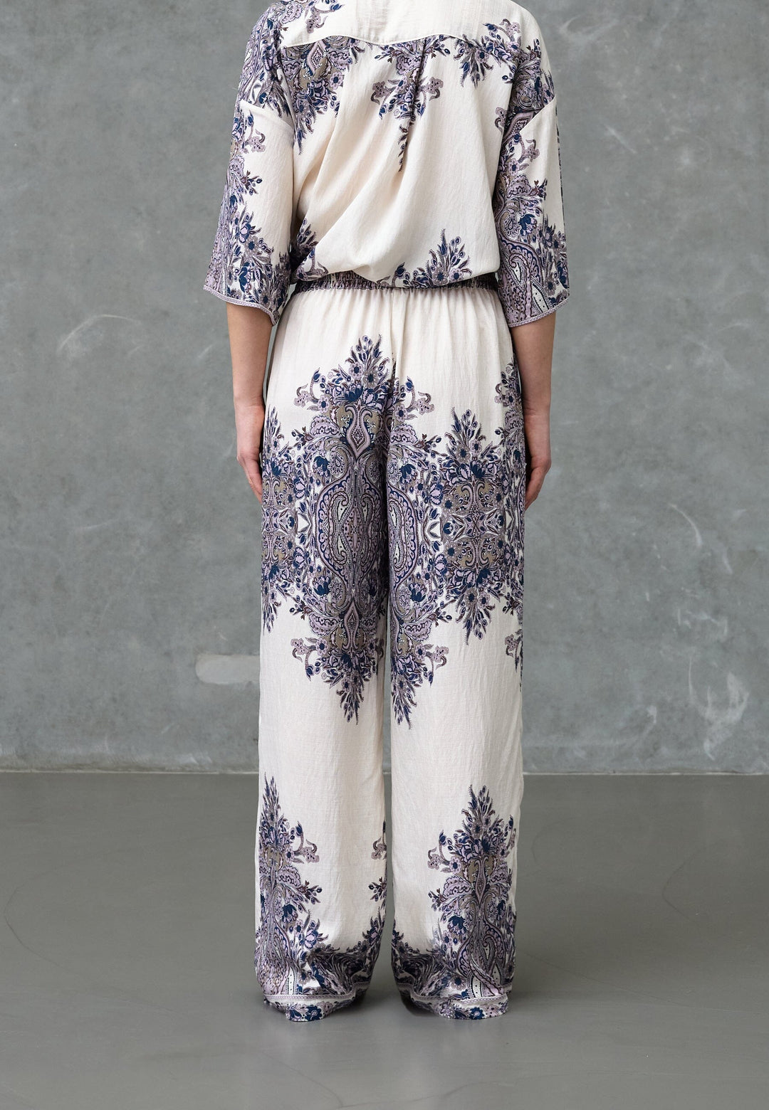 Love & Divine - Love1024-62 19893 - 802 - Champagne Paisley Bukser 