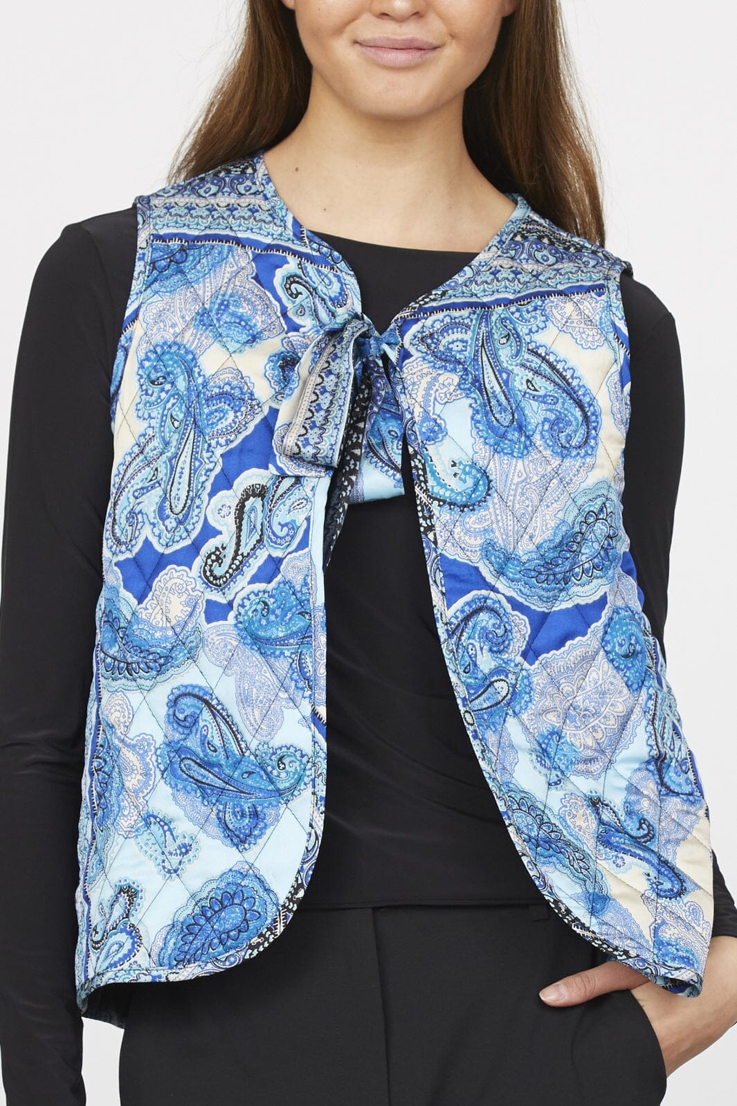 Love & Divine - Love1083-1 - 800 Blue Scarf Veste 