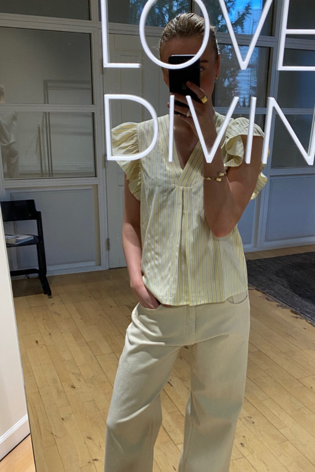 Love & Divine - Love1382 18926 - 830 - Banana/Stripe