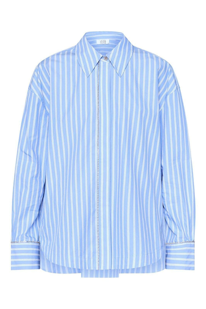 Love & Divine - Love1441 19325 - 831 - Blue Stripes Skjorter 