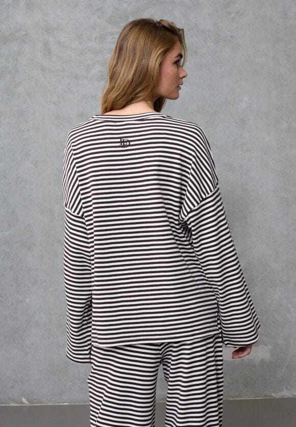 Love & Divine - Love1505 19642 - 117 - Cream/Brown Bluser 