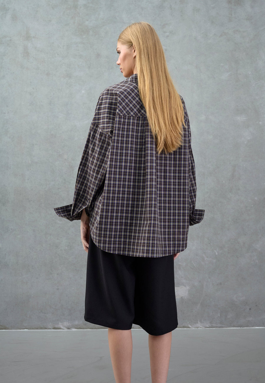 Love & Divine - Love1518-3 20491 - 840 - Brown Check Skjorter 