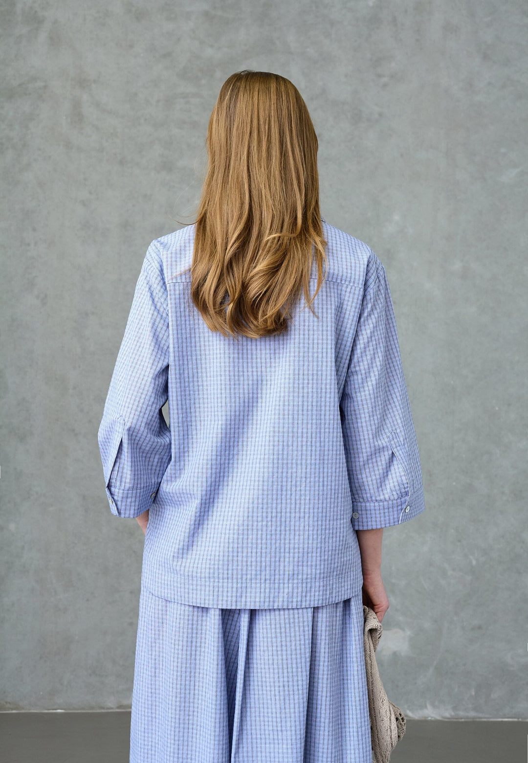 Love & Divine - Love1523 19771 - 402 - Blue Check Skjorter 