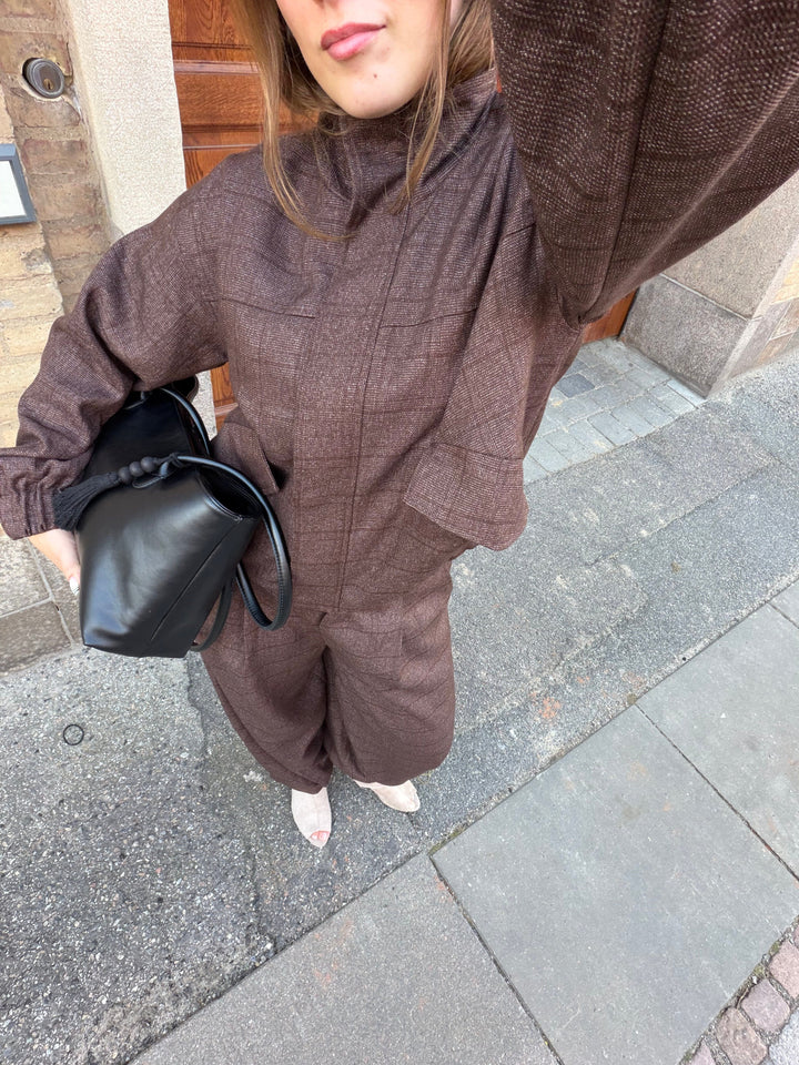 Love & Divine - Love1615-2 20493 - 840 - Brown Check Bukser 