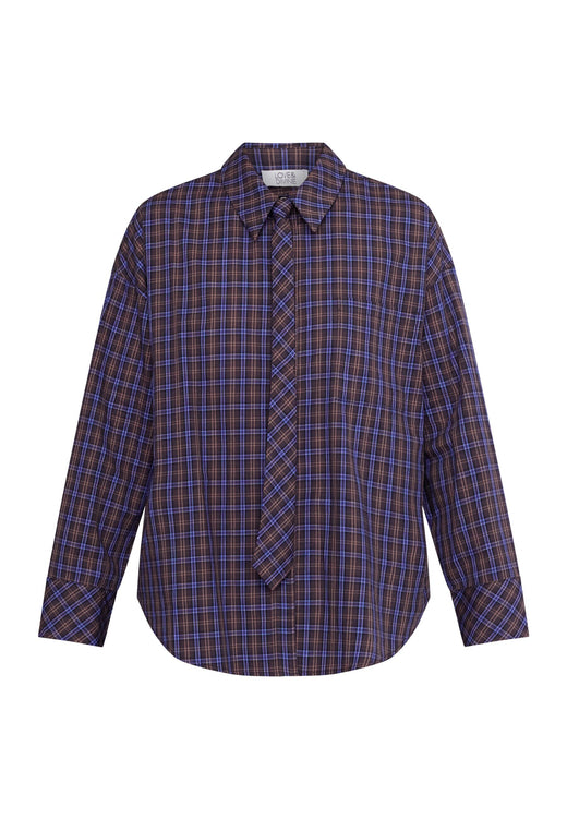 Love & Divine - Love1645 20296 - 841 - Brown Check Skjorter 