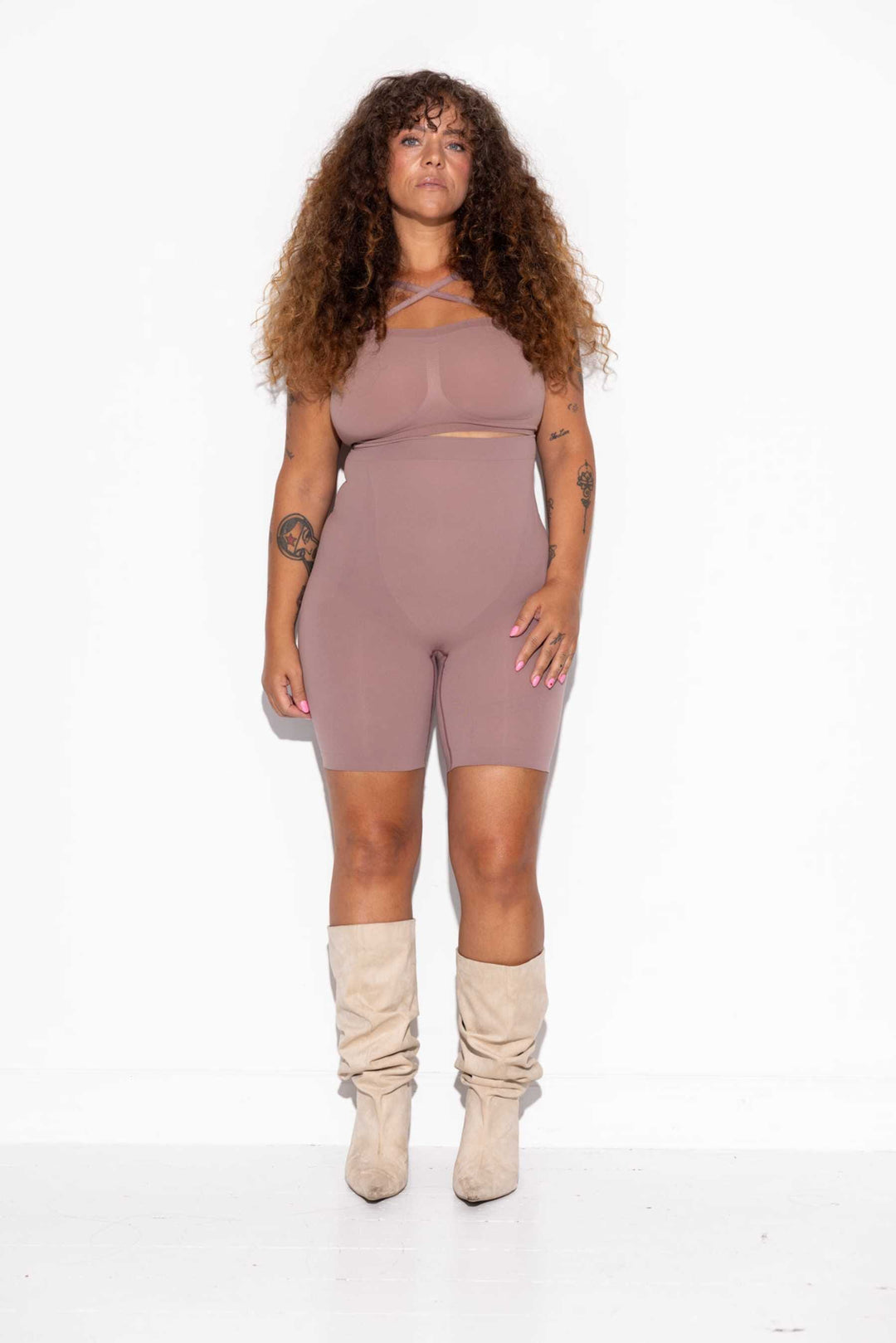 Lykkeland Ateliér - Second Skin Bandauer L0824907F.214 - Taupe BH 