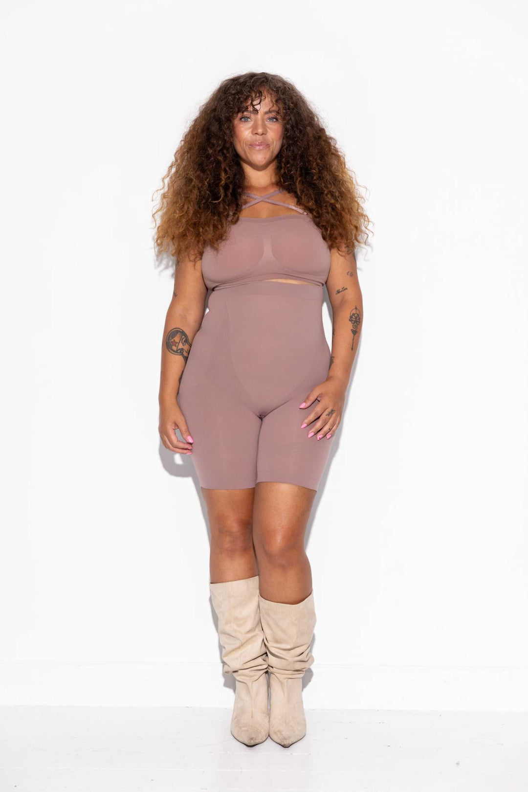 Lykkeland Ateliér - Second Skin Bandauer L0824907F.214 - Taupe BH 