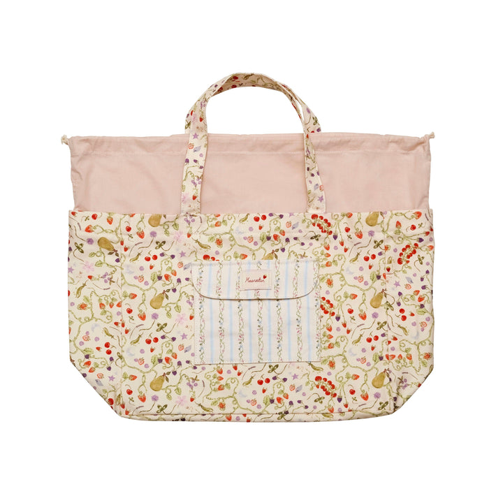 Maanesten - Big Canvas Totebag Garden Magic Ivory - 4122 Tasker 