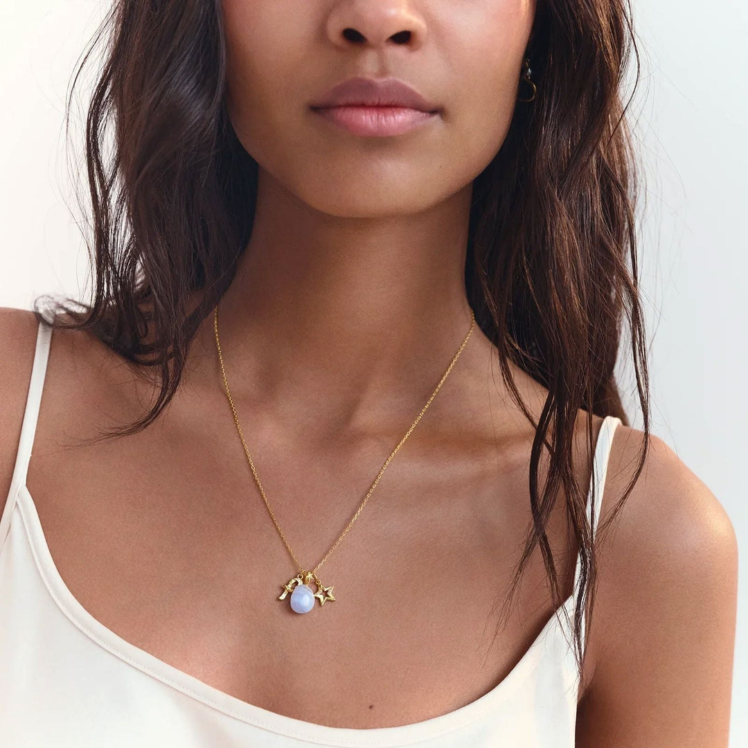 Maanesten - Blue Lace Air Pendant - 2831a Vedhæng 