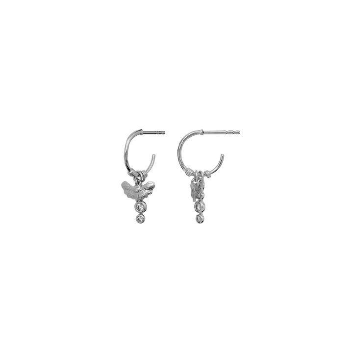 Maanesten - Fauna Ørering 10176c - Forsølvet Øreringe 