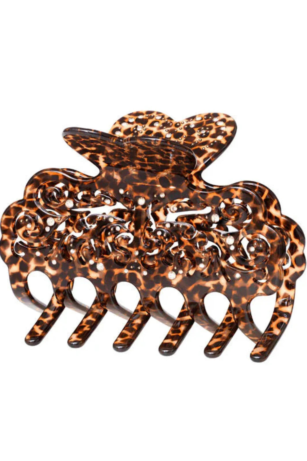 Maanesten - Lavinia Hairclaw Leopard - 4206 Hårspænder 