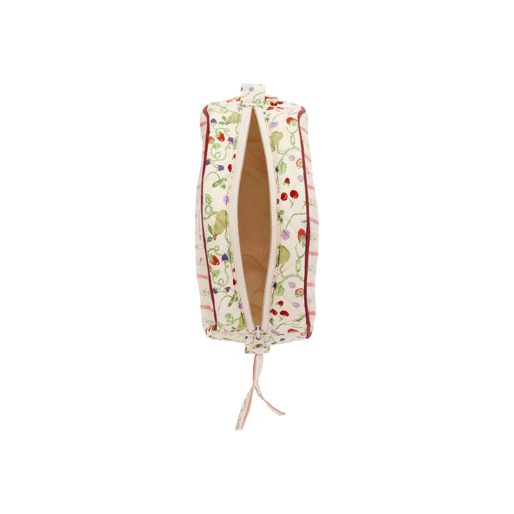 Maanesten - Makeup Bag Medium Summer Stripes Peach - 4113 Toilettasker 