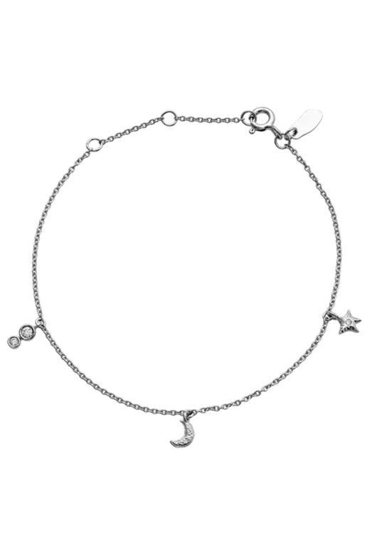 Maanesten - Melia Armbånd 8704c - Forsølvet Armbånd 