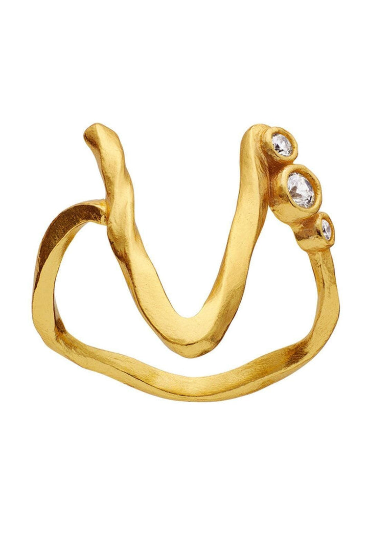 Maanesten - V Alphabet Ring - 4948a Ringe 