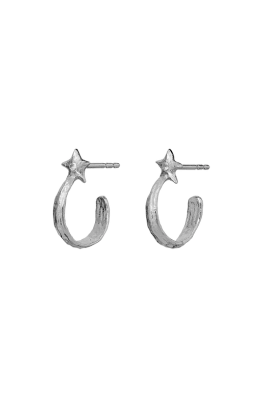 Maanesten - Winona Petite Ørering 10187c - Forsølvet Øreringe 