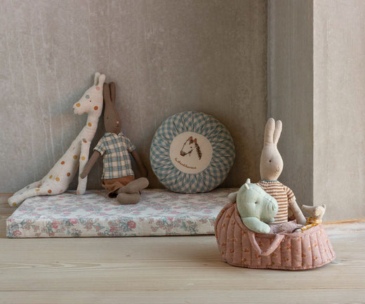 Maileg - Hare Størrelse 3, Brun - Bluse Og Shorts - Rabbit Size 3 Legetøj 