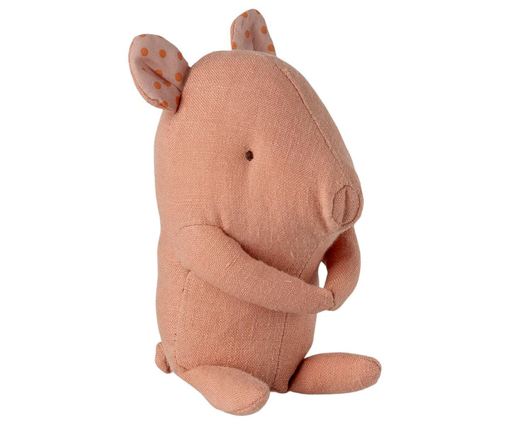 Maileg - Lullaby Friends, Gris, Mini - Lyserød 16-6973-00 Legetøj 