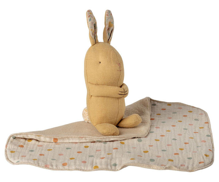 Maileg - Lullaby Friends, Kanin, Mini - Cremegul 16-6972-01 Legetøj 
