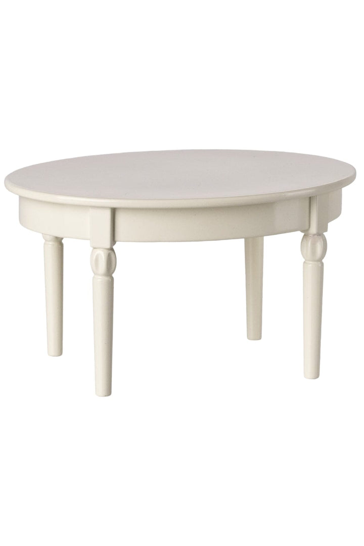 Maileg - Vintage Spisebord, Mus - Råhvid - Mouse Furniture Legetøj 