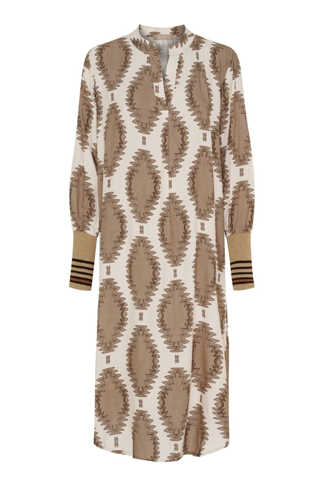 Marta Du Chateau - Mdcskye Dress 25230 - Fango Tg384Ba Kjoler 
