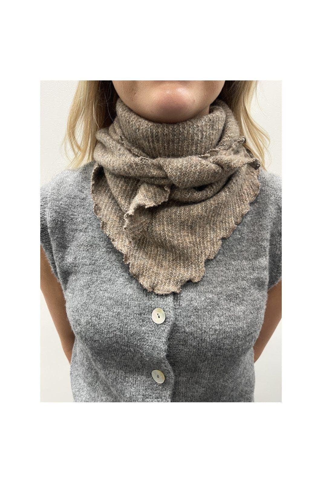 Marta Du Chateau - Marta Scarf 172-1100 - Fango