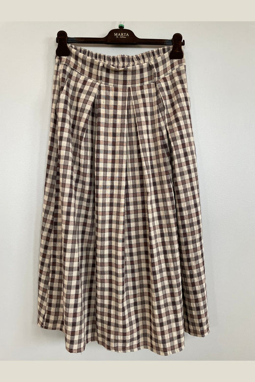 Marta Du Chateau - Mdcamsonia Skirt 8788 - Brown6