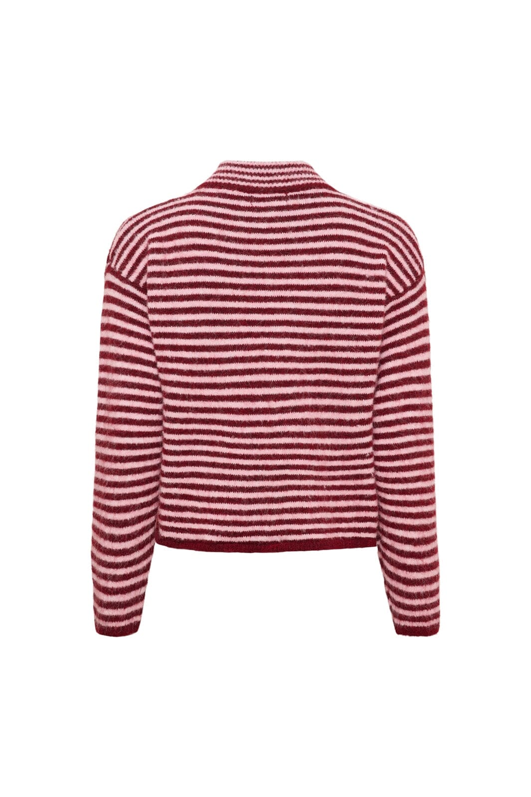 Marta Du Chateau - Mdcanais Cardigan 9586 - Bordeaux