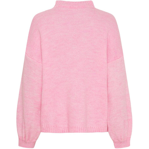 Marta Du Chateau - Mdcaria Knit 8111 - Pink/Beige Strikbluser 