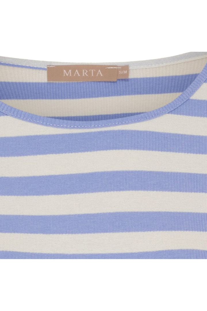 Marta Du Chateau - Mdcbegonia Ls Tee 7702 - Celeste