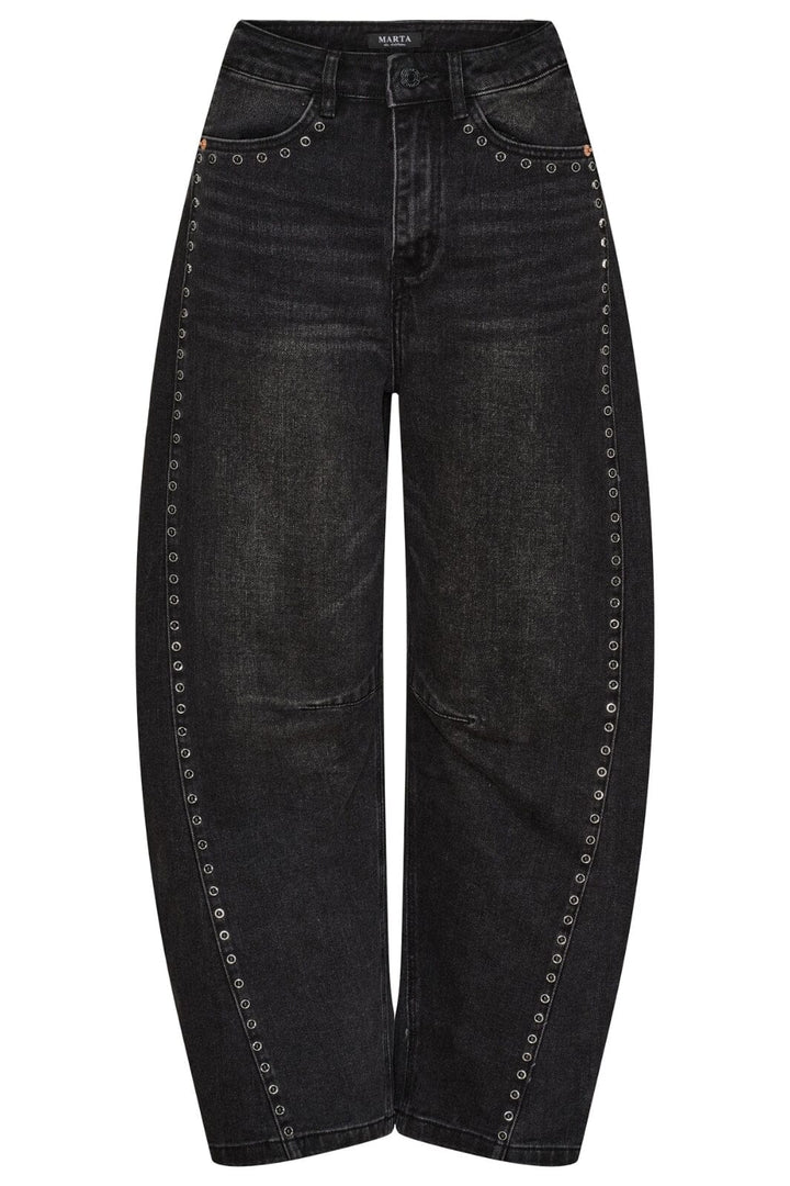 Marta Du Chateau - Mdcbitten Jeans MDC226-8605 - Black Jeans 