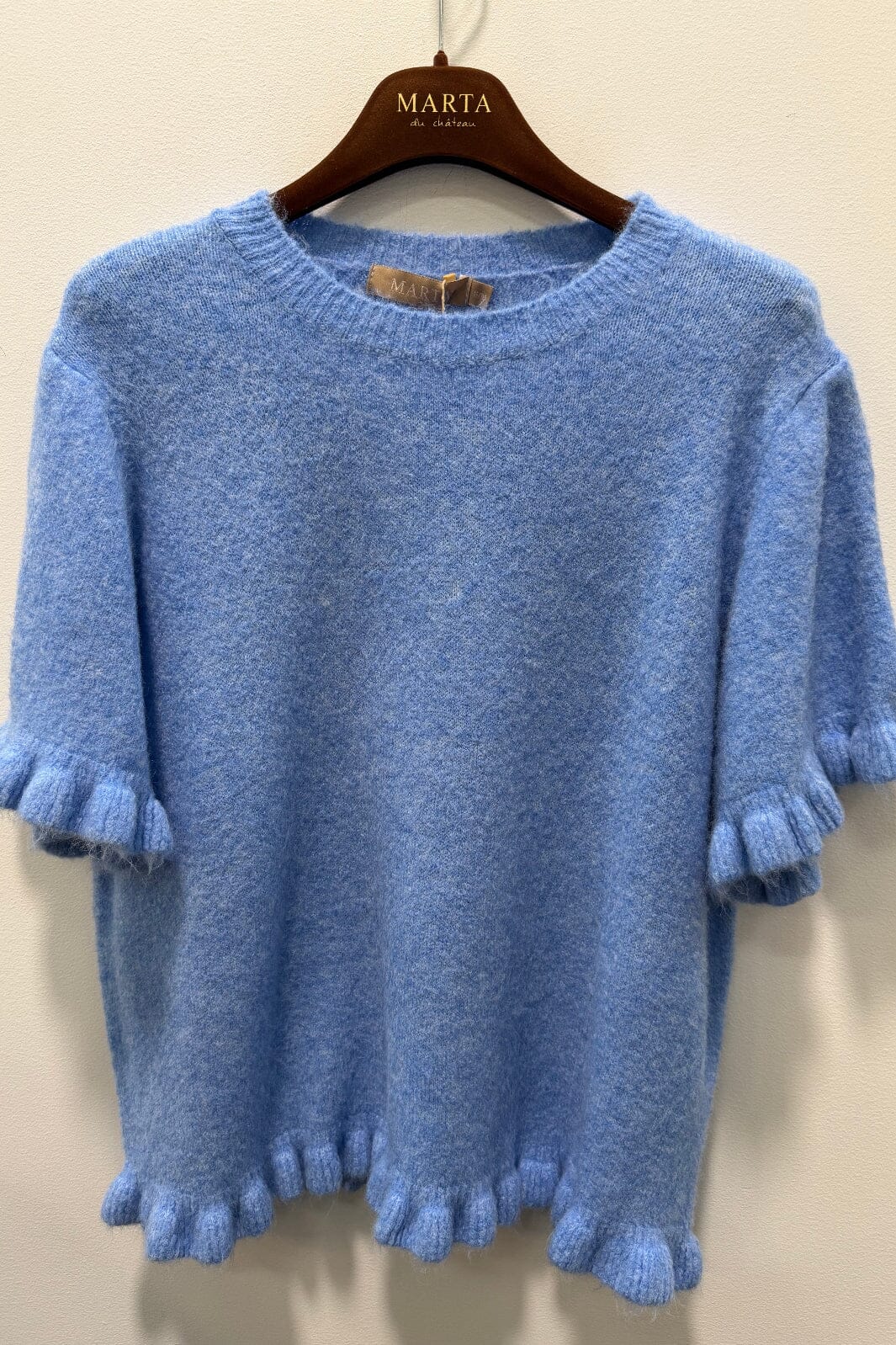 Marta Du Chateau - Mdcbriala Knit KN8129 - Sky2027 Strikbluser 