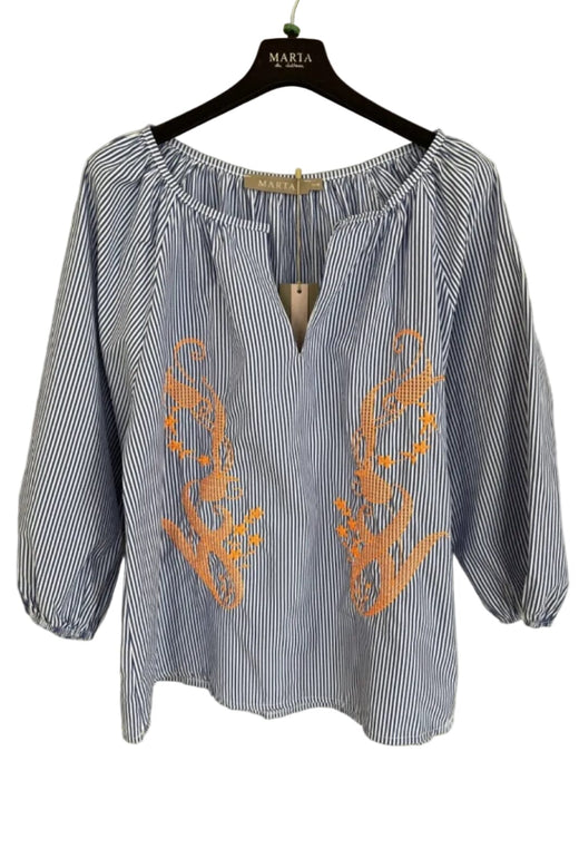 Marta Du Chateau - Mdcbrooke Blouse 8200 - Jeans