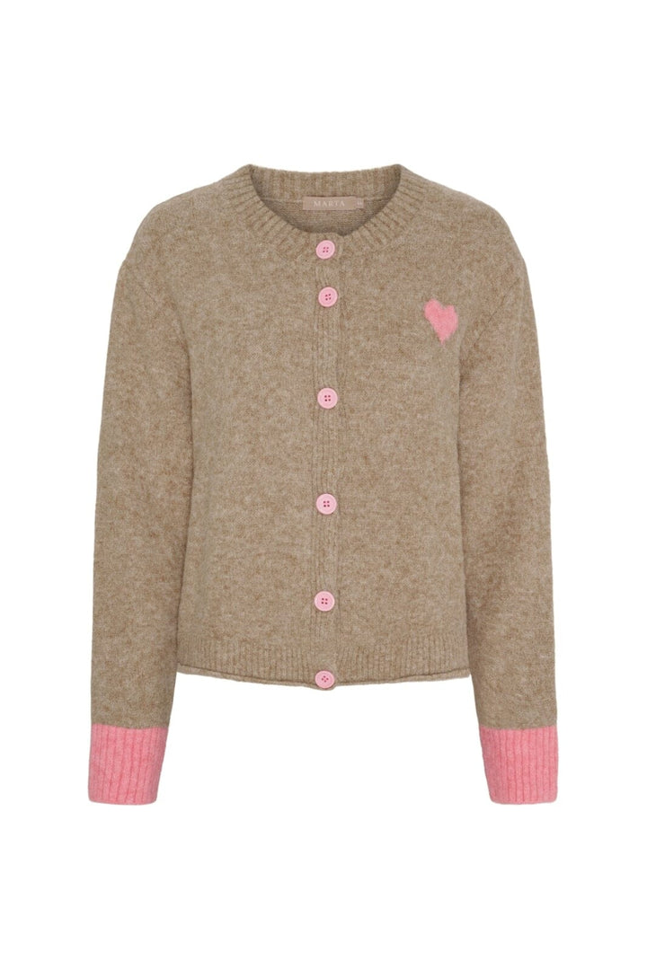 Marta Du Chateau - Mdccalla Knit KNA052 - Fango/Pinkw057