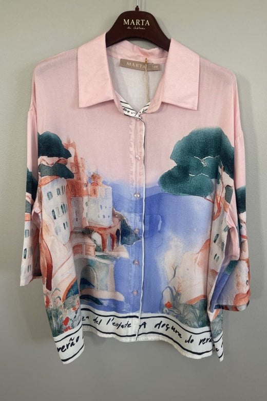 Marta Du Chateau - Mdccallie Shirt 68001 - Rosa