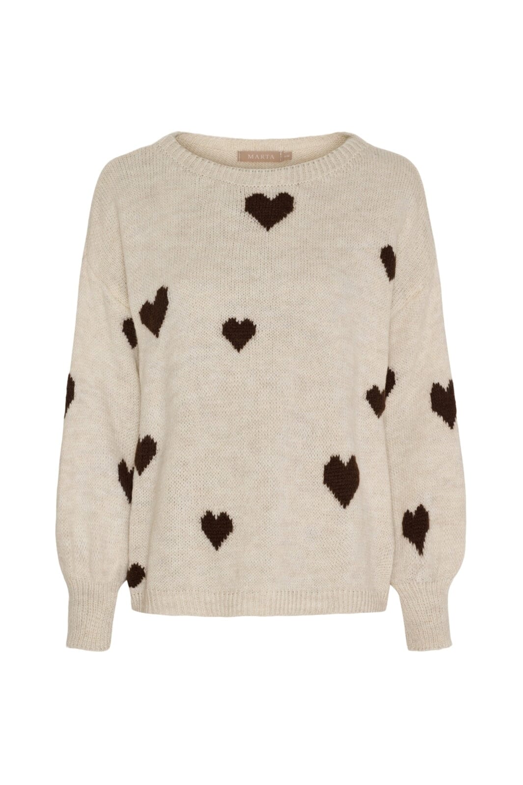 Marta Du Chateau - Mdcclover Knit 9582 - Beige