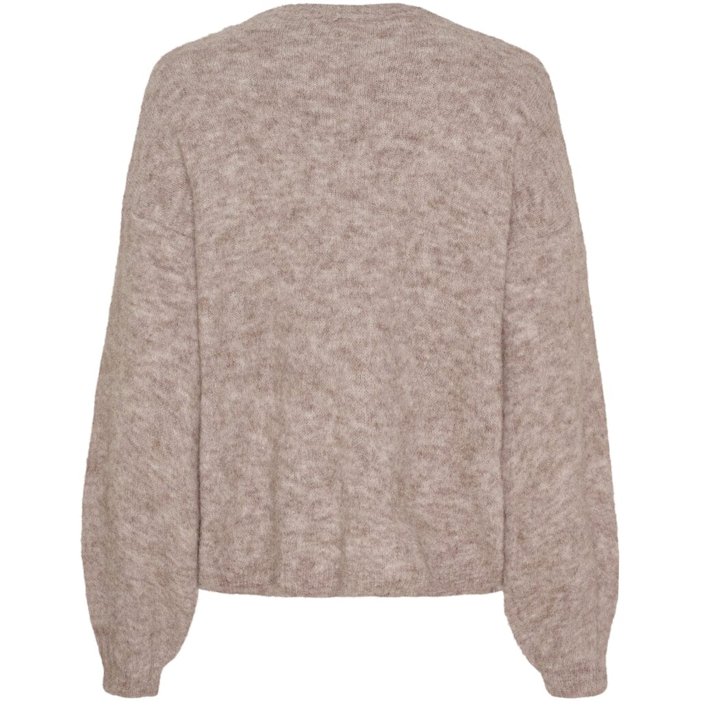 Marta Du Chateau - Mdccora Knit 82171 - Beige/Rose Strikbluser 