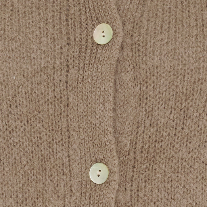 Marta Du Chateau - Mdccosima Knit Cardigan 5223 - Tortora27654 Cardigans 