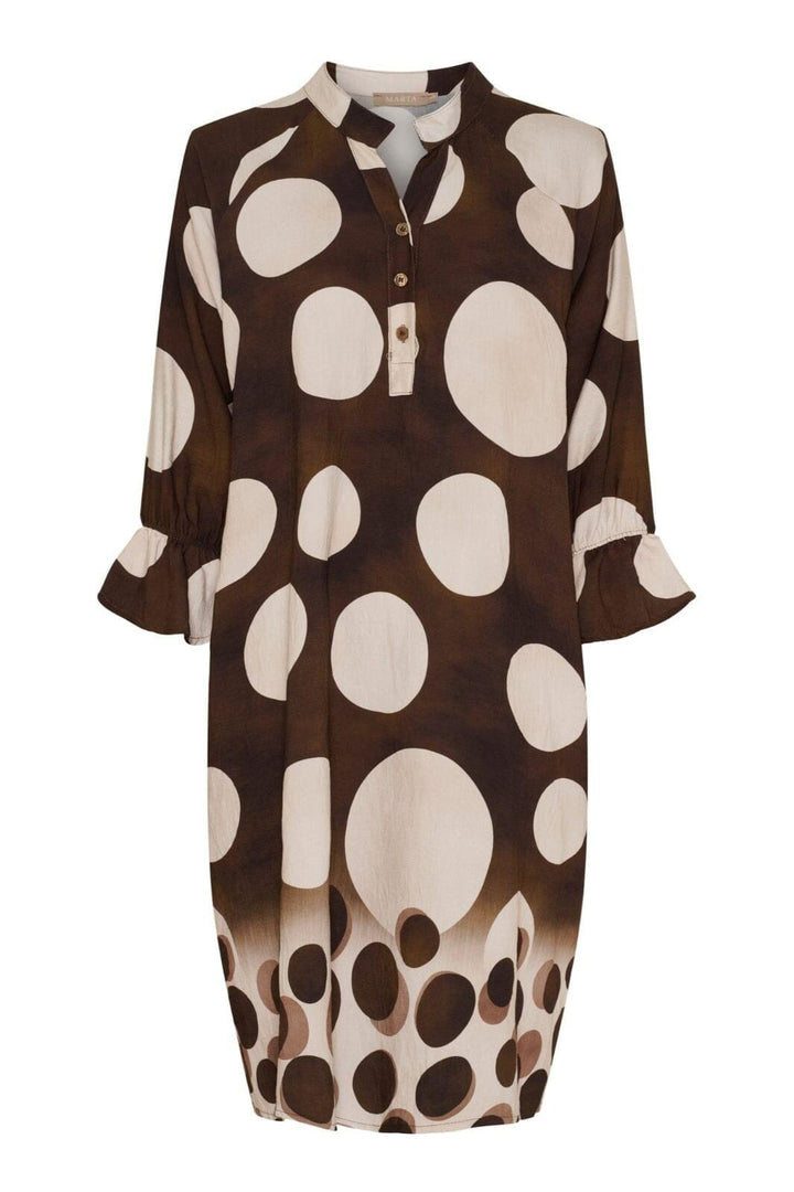 Marta Du Chateau - Mdccypress Dress 7636 - Marroneez552Db Kjoler 