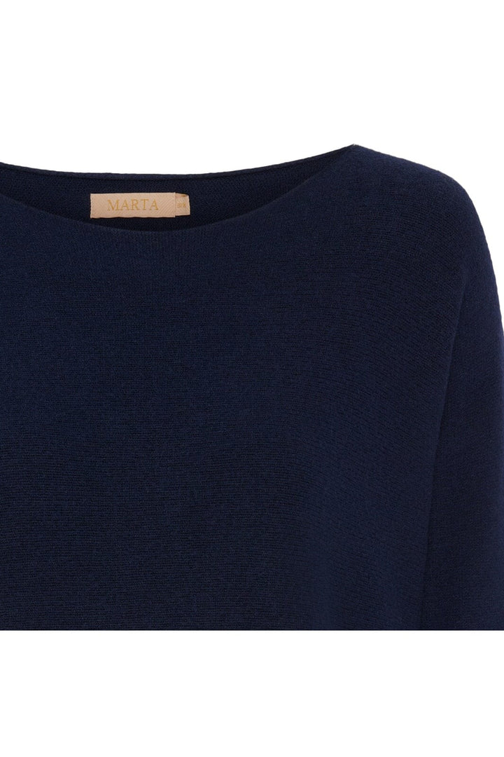 Marta Du Chateau - Mdcdagmar Knit 5001 - Navy 6752