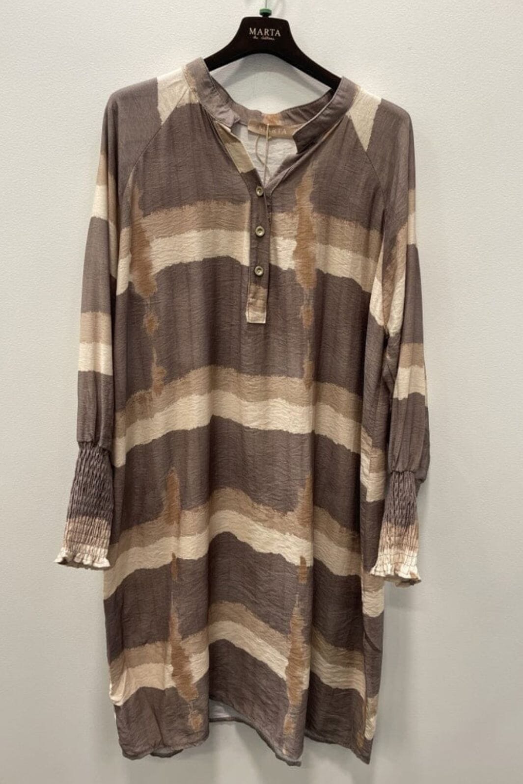 Marta Du Chateau - Mdceva Dress 5378 - Fango Kjoler 